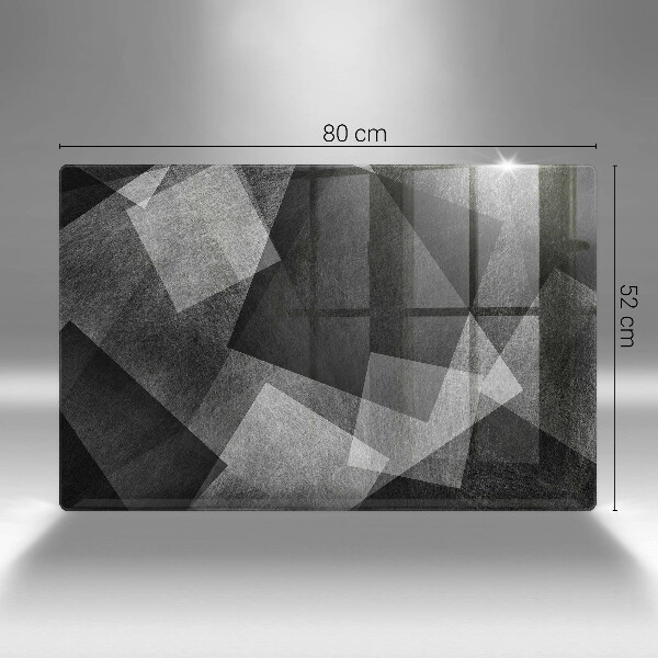 Osłona płyty indukcyjnej Geometryczna abstrakcja