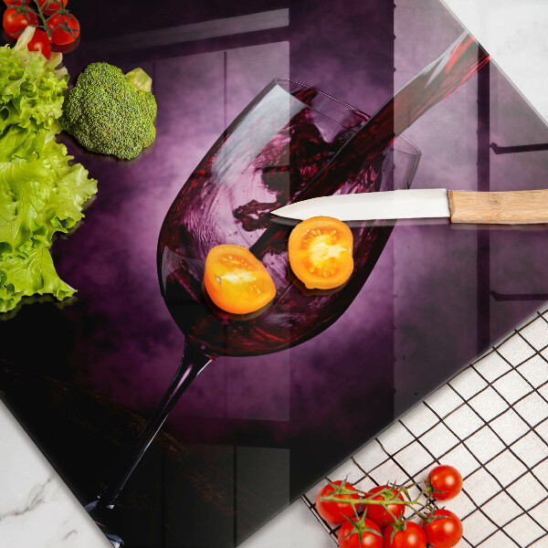 Osłona na płytę indukcyjną Kieliszek wina