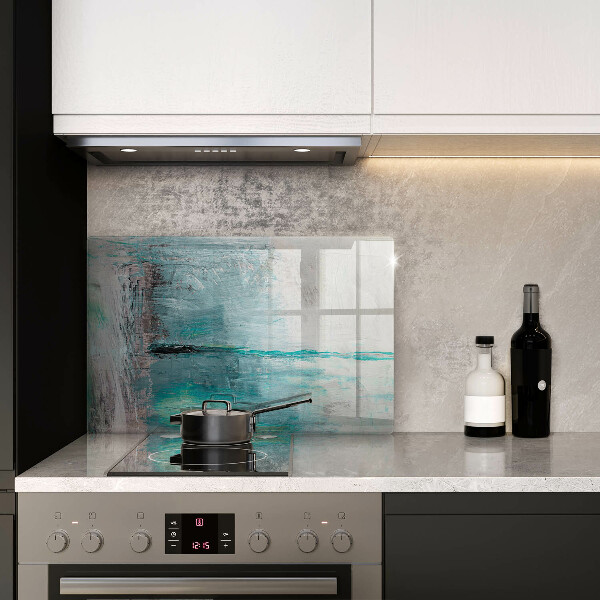 Osłona na płytę indukcyjną Tło abstrakcja farby