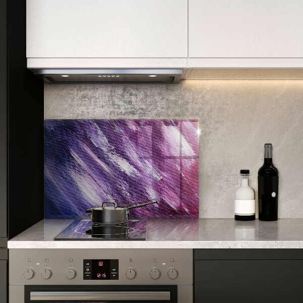 Osłona na ścianę do kuchni Abstrakcja farby
