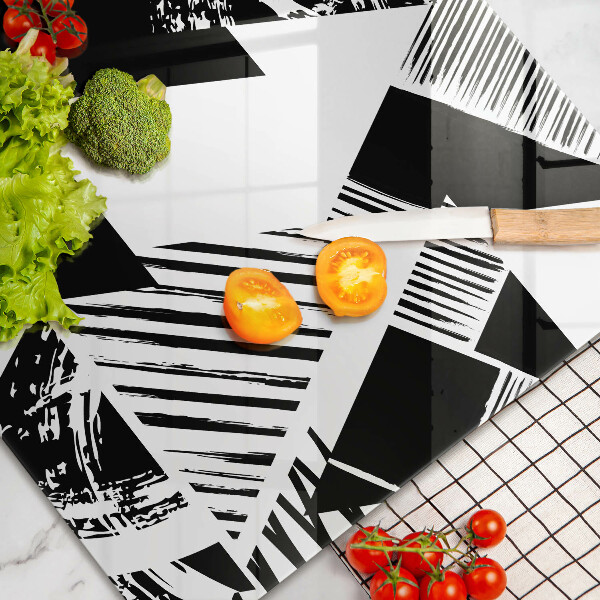 Osłona na płytę indukcyjną Geometryczne trójkąty