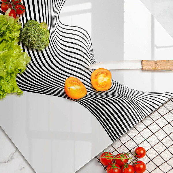 Osłona płyty indukcyjnej Linearna abstrakcja