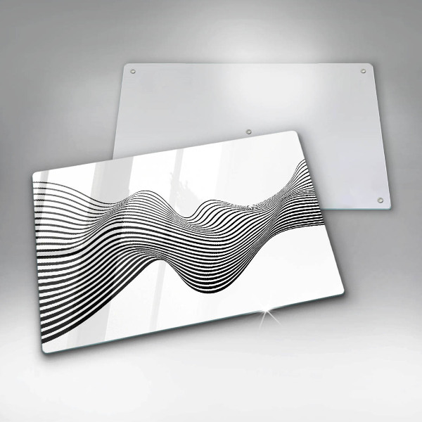 Osłona płyty indukcyjnej Linearna abstrakcja