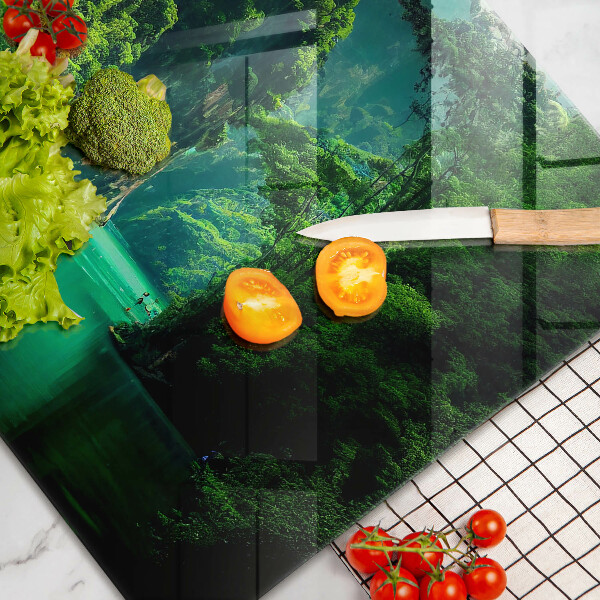 Osłona na płytę indukcyjną Pejzaż laguna