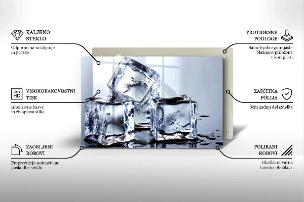 Osłona na płytę indukcyjną Kostki lodu