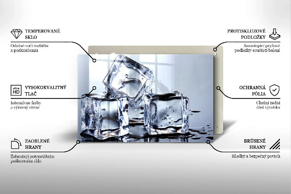 Osłona na płytę indukcyjną Kostki lodu