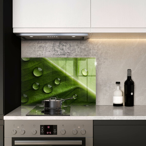 Osłona na płytę indukcyjną Natura rosa i liść