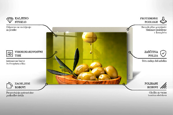 Osłona na płytę indukcyjną Smaczne oliwki