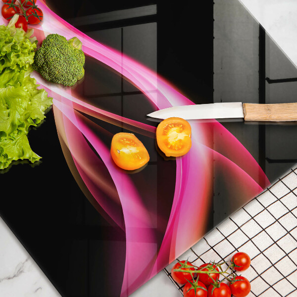 Osłona na płytę indukcyjną Abstrakcja neonowy dym