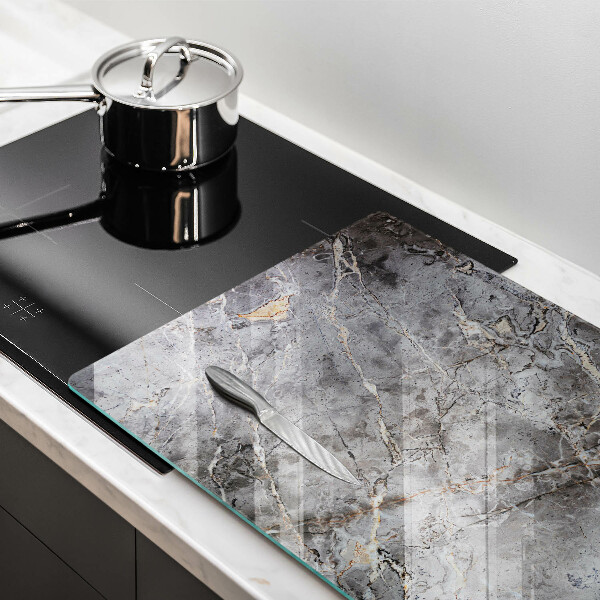 Osłona na płytę indukcyjną Tekstura kamienia