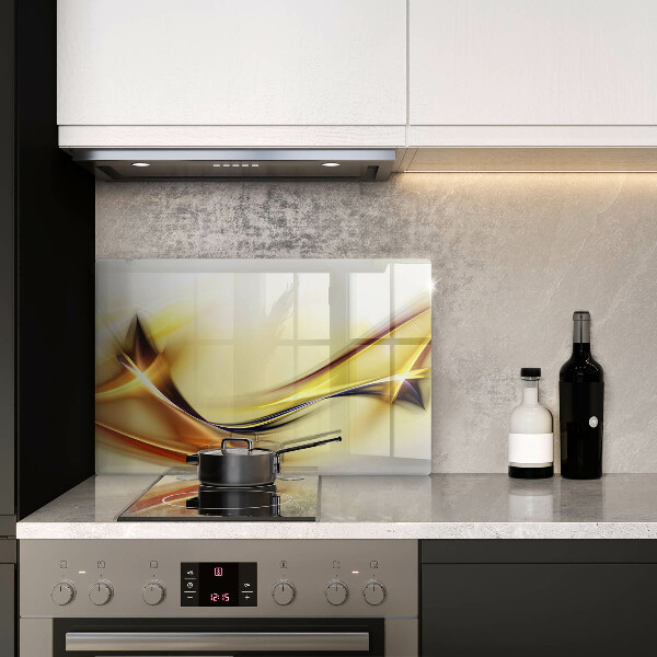 Osłona na płytę indukcyjną Abstrakcja linie światła