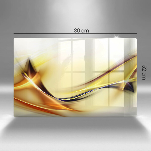 Osłona na płytę indukcyjną Abstrakcja linie światła