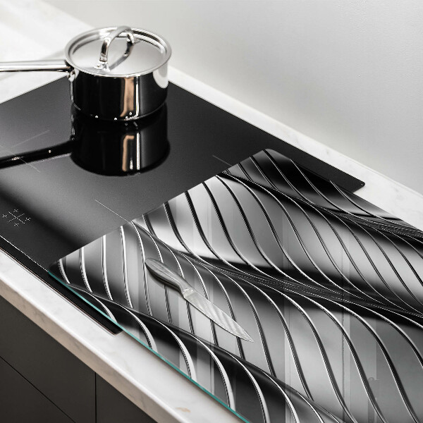 Osłona na płytę indukcyjną Metalowa struktura 3D