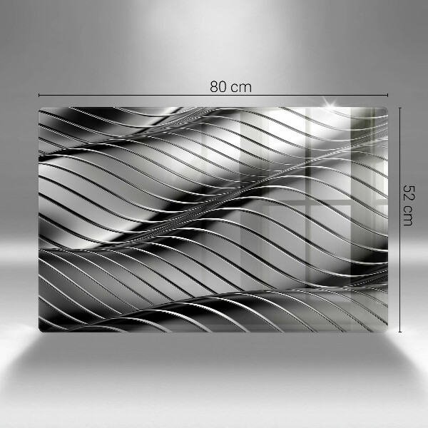 Osłona na płytę indukcyjną Metalowa struktura 3D