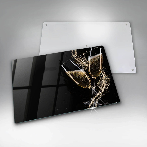 Osłona na płytę indukcyjną Kieliszki szampana