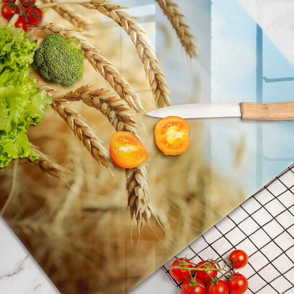 Osłona na płytę indukcyjną Kłosy zbóż na polu