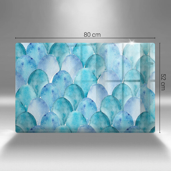 Osłona płyty indukcyjnej Akwarelowe łuski