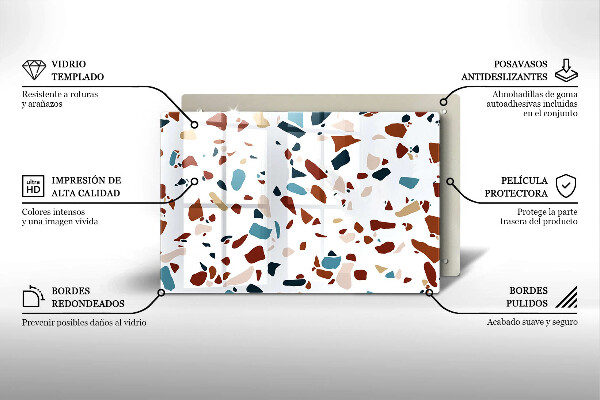 Osłona płyty indukcyjnej Ozdobny kamień