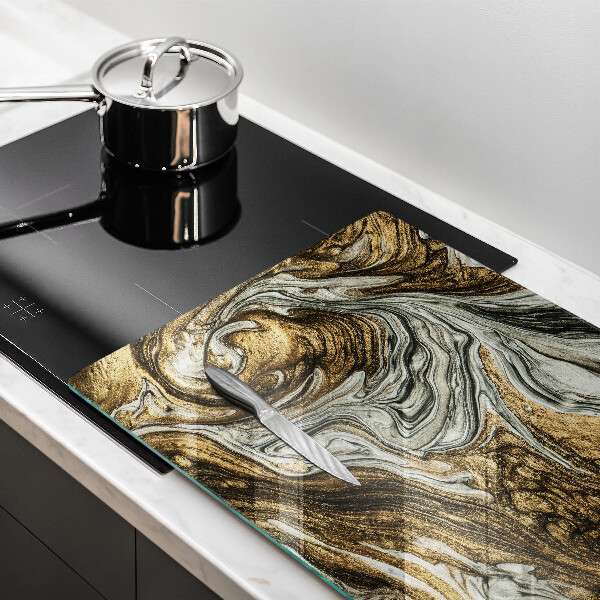 Osłona płyty indukcyjnej Bogata abstrakcja