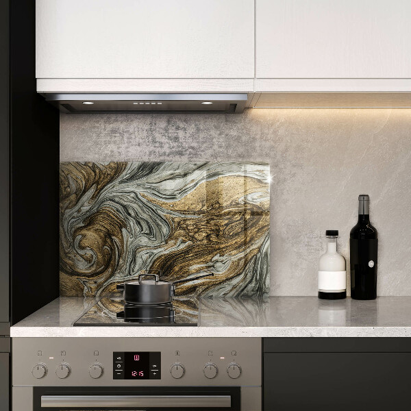 Osłona płyty indukcyjnej Bogata abstrakcja