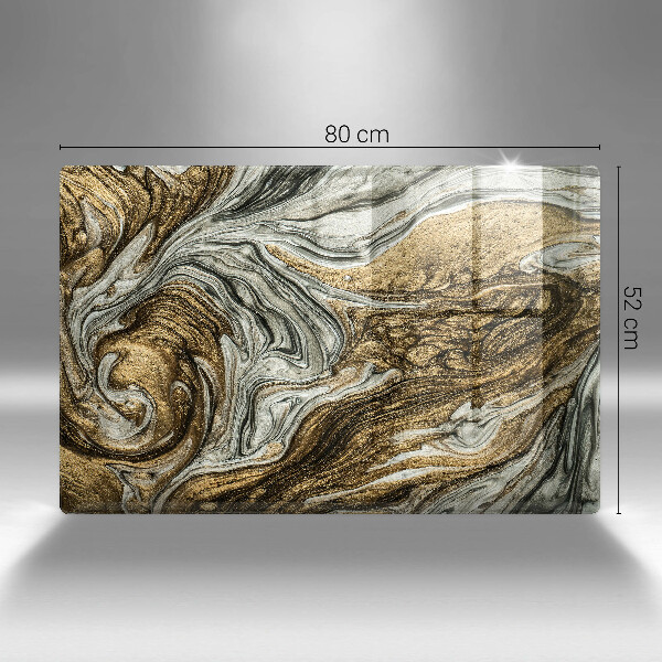 Osłona płyty indukcyjnej Bogata abstrakcja