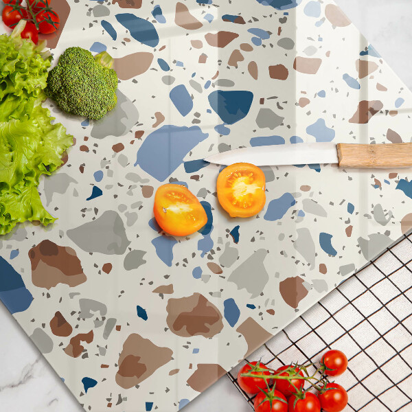 Osłona płyty indukcyjnej Ozdobny kamień gres