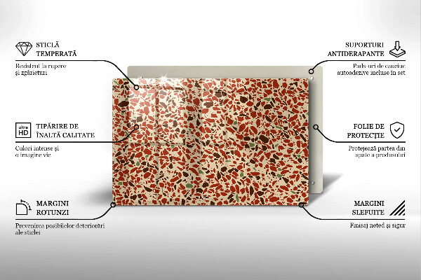 Osłona płyty indukcyjnej Kamień drobny gres