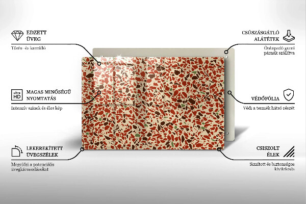 Osłona płyty indukcyjnej Kamień drobny gres