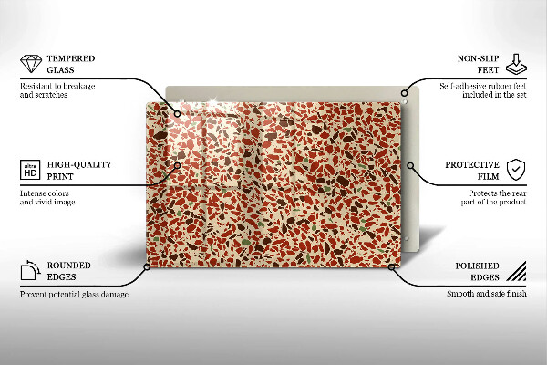 Osłona płyty indukcyjnej Kamień drobny gres