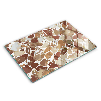 Osłona płyty indukcyjnej Kamień ozdobne plamy