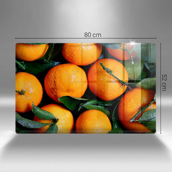 Osłona płyty indukcyjnej Owoce pomarańcze