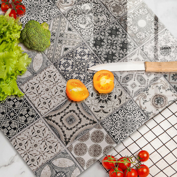 Osłona na płytę indukcyjną Płytki ozdobne kafelki