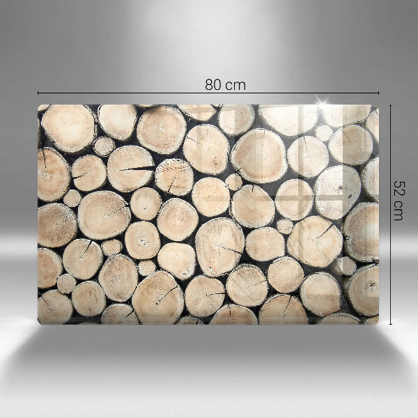 Osłona na płytę indukcyjną Drewno pnie drzew