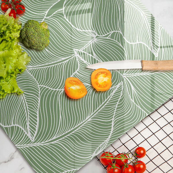 Osłona na płytę indukcyjną Linearne liście