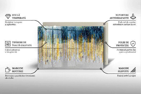 Osłona na płytę indukcyjną Designerska abstrakcja