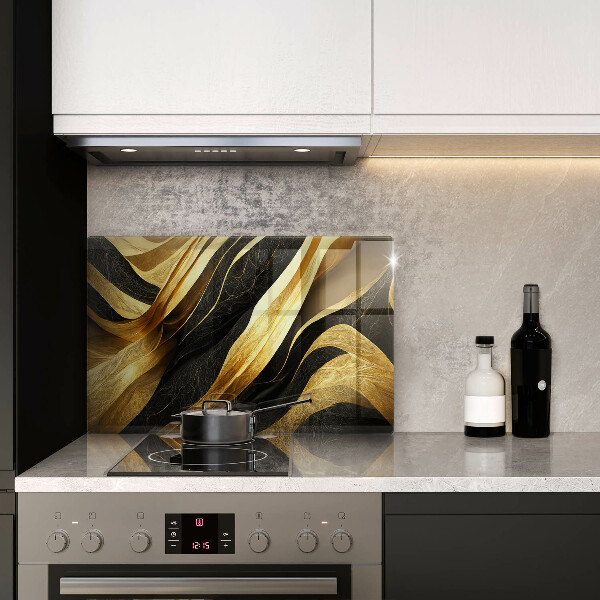 Osłona na płytę indukcyjną Elegancka abstrakcja