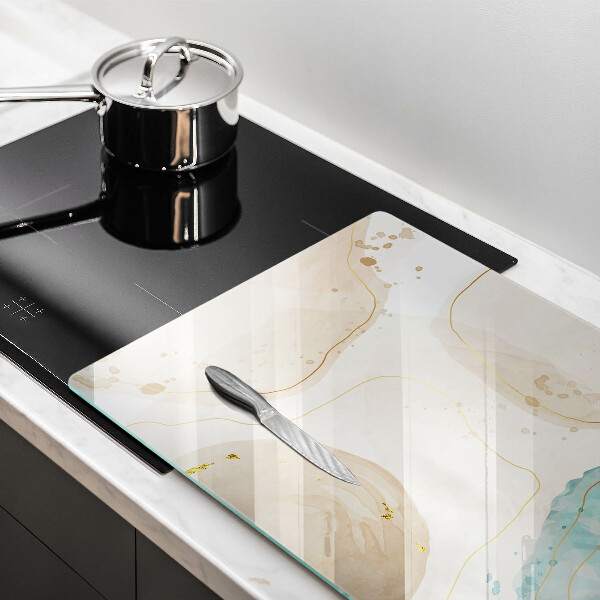 Osłona na płytę indukcyjną Jasne boho kształty