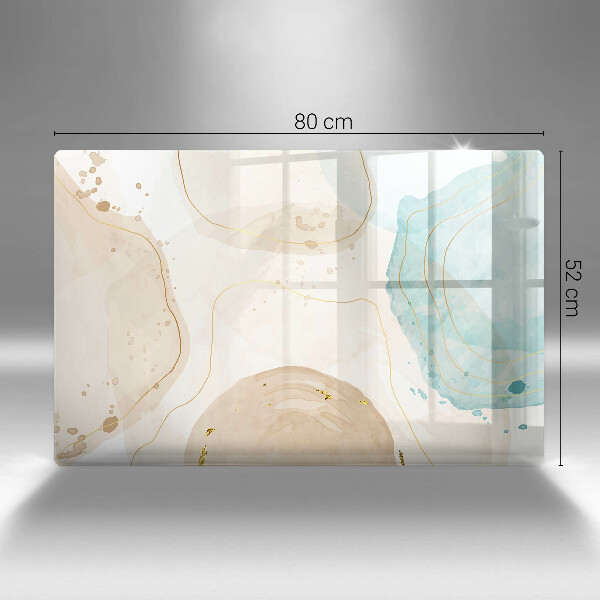 Osłona na płytę indukcyjną Jasne boho kształty