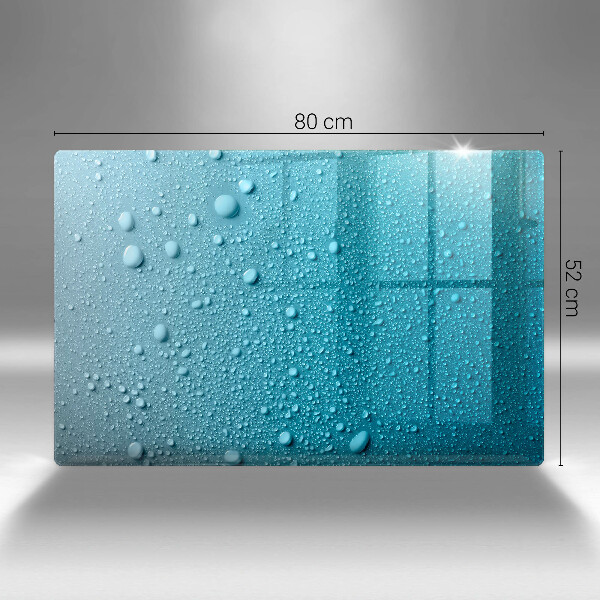 Osłona na płytę indukcyjną Krople wody