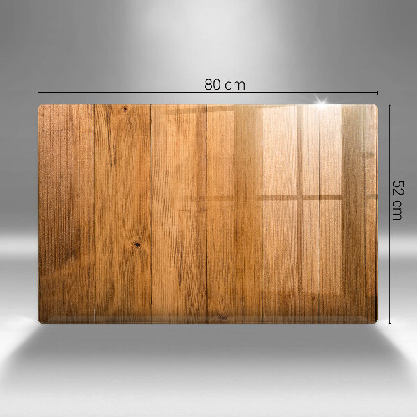 Osłona na ścianę do kuchni Drewniane deski
