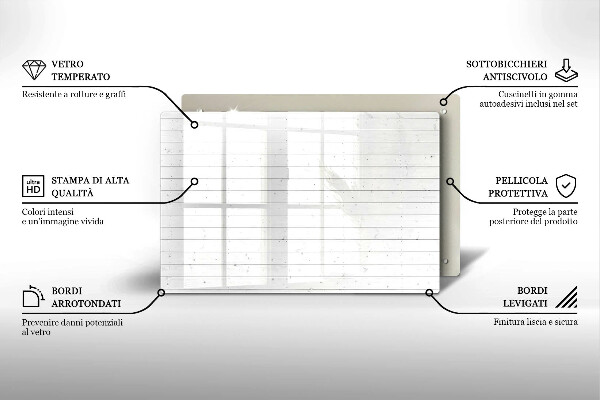 Osłona na ścianę do kuchni Nowoczesne jasne deski