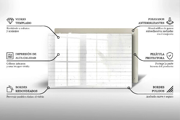 Osłona na ścianę do kuchni Nowoczesne jasne deski