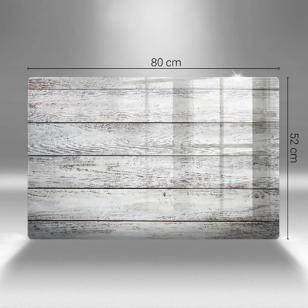 Osłona na ścianę do kuchni Jasne drewniane deski