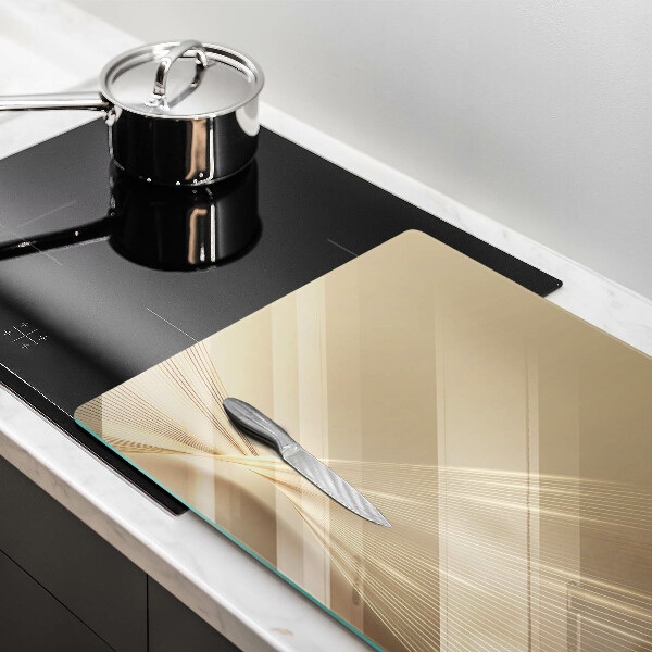 Osłona na płytę indukcyjną Nowoczesna abstrakcja