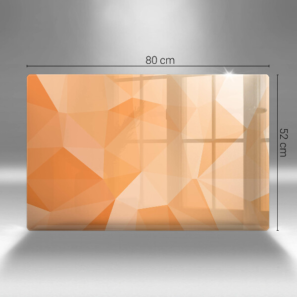 Osłona na płytę indukcyjną Geometryczne tło