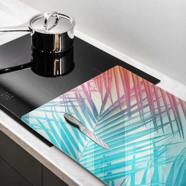 Osłona na płytę indukcyjną Pastelowe liście