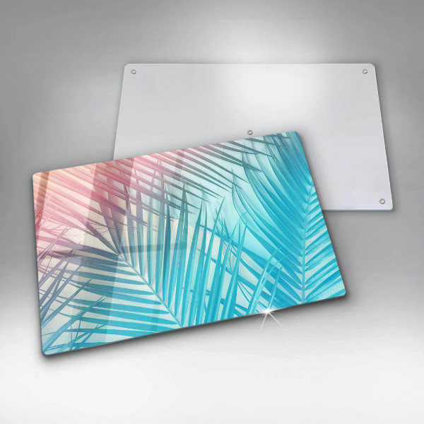 Osłona na płytę indukcyjną Pastelowe liście