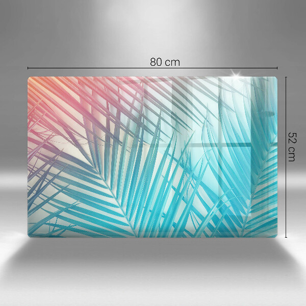 Osłona na płytę indukcyjną Pastelowe liście
