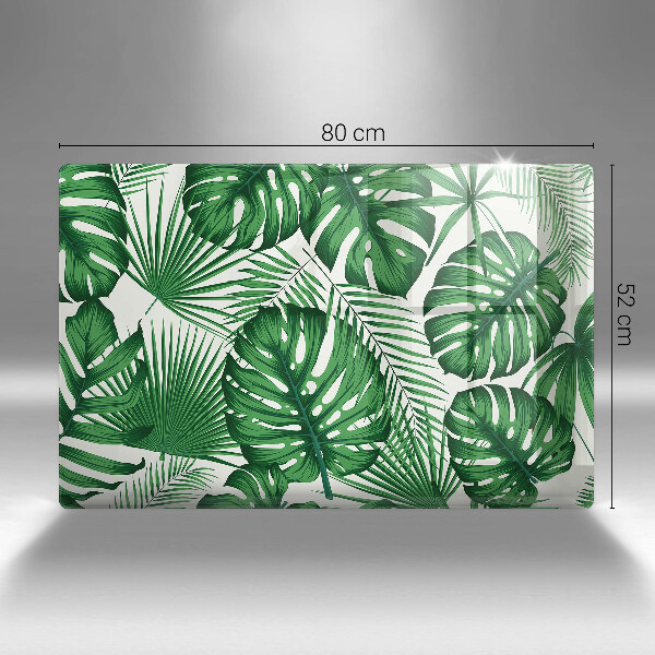 Osłona na płytę indukcyjną Liście monstery