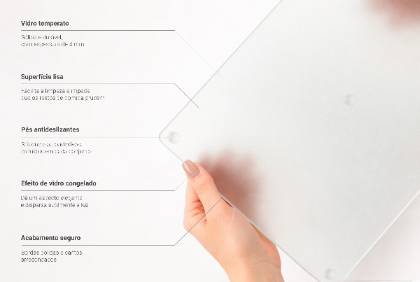 Płyta ochronna na płytę indukcyjną w rozmiarze 60x52 cm